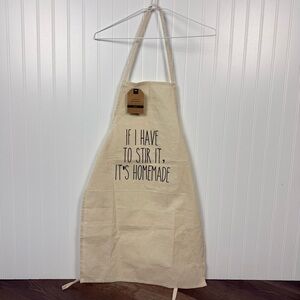 100% Cotton Apron Mabelle Home Collection 19X30 Vintage Saying New with Tags